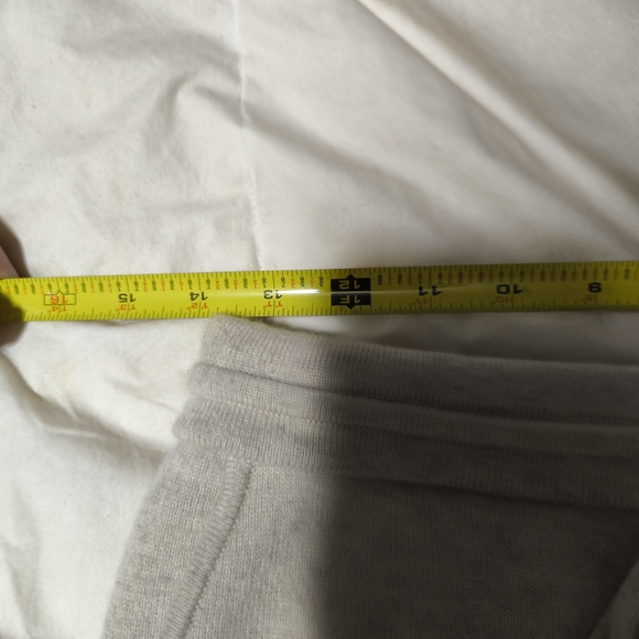 EUC Theory women's 100% cashmere Cream Arleena jogger pants Sz S - Picture 8 of 14